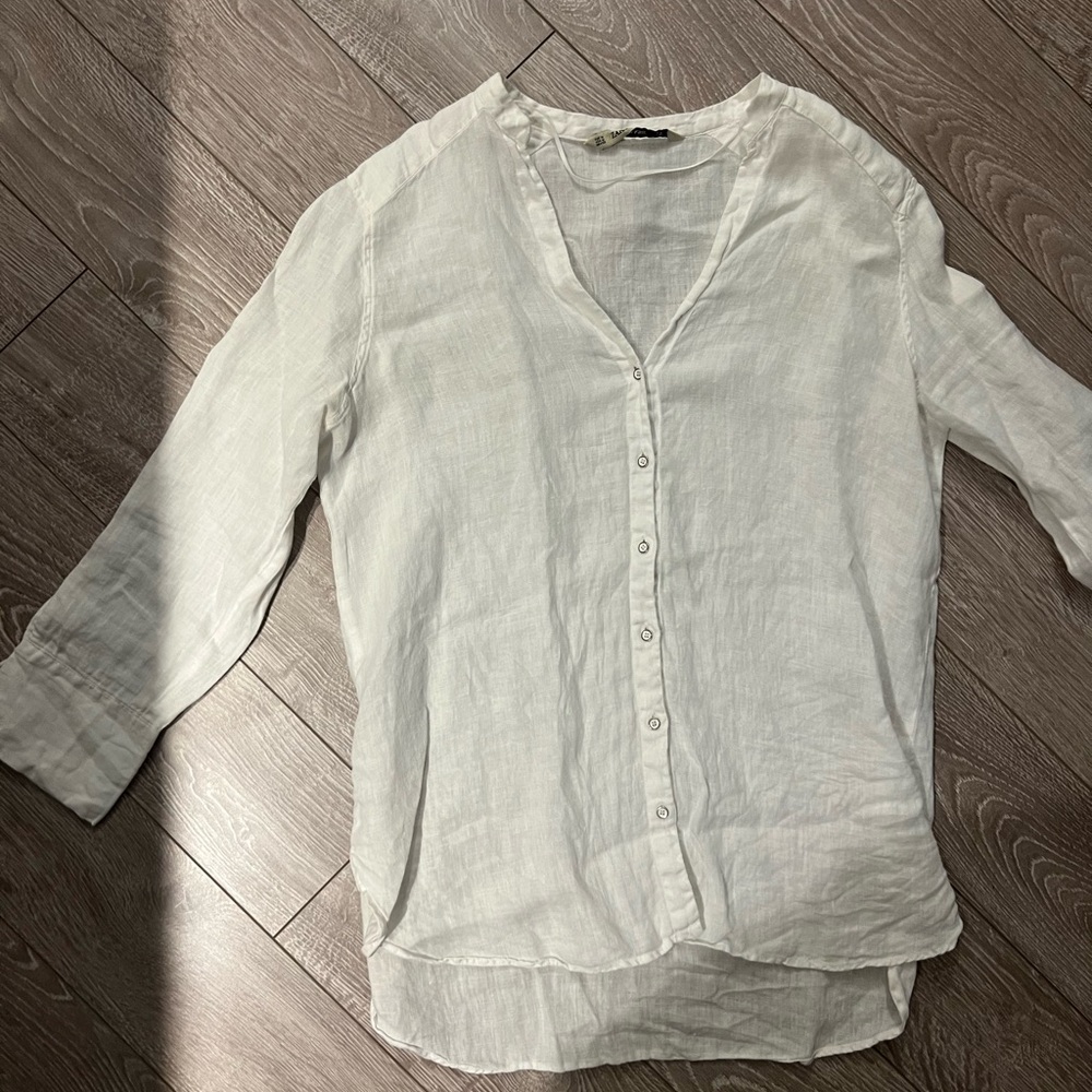 100% Lin blouse